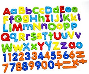 Magnetic letters Plastic Letters