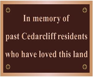 Bronze Memorial Plaque 3 Custom Bronze Plaques
