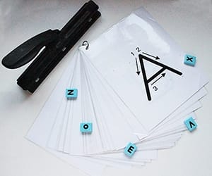 laminated abc Laminated Letters