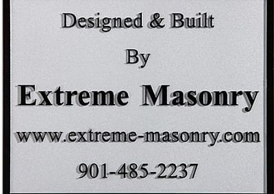 Aluminum Plaque